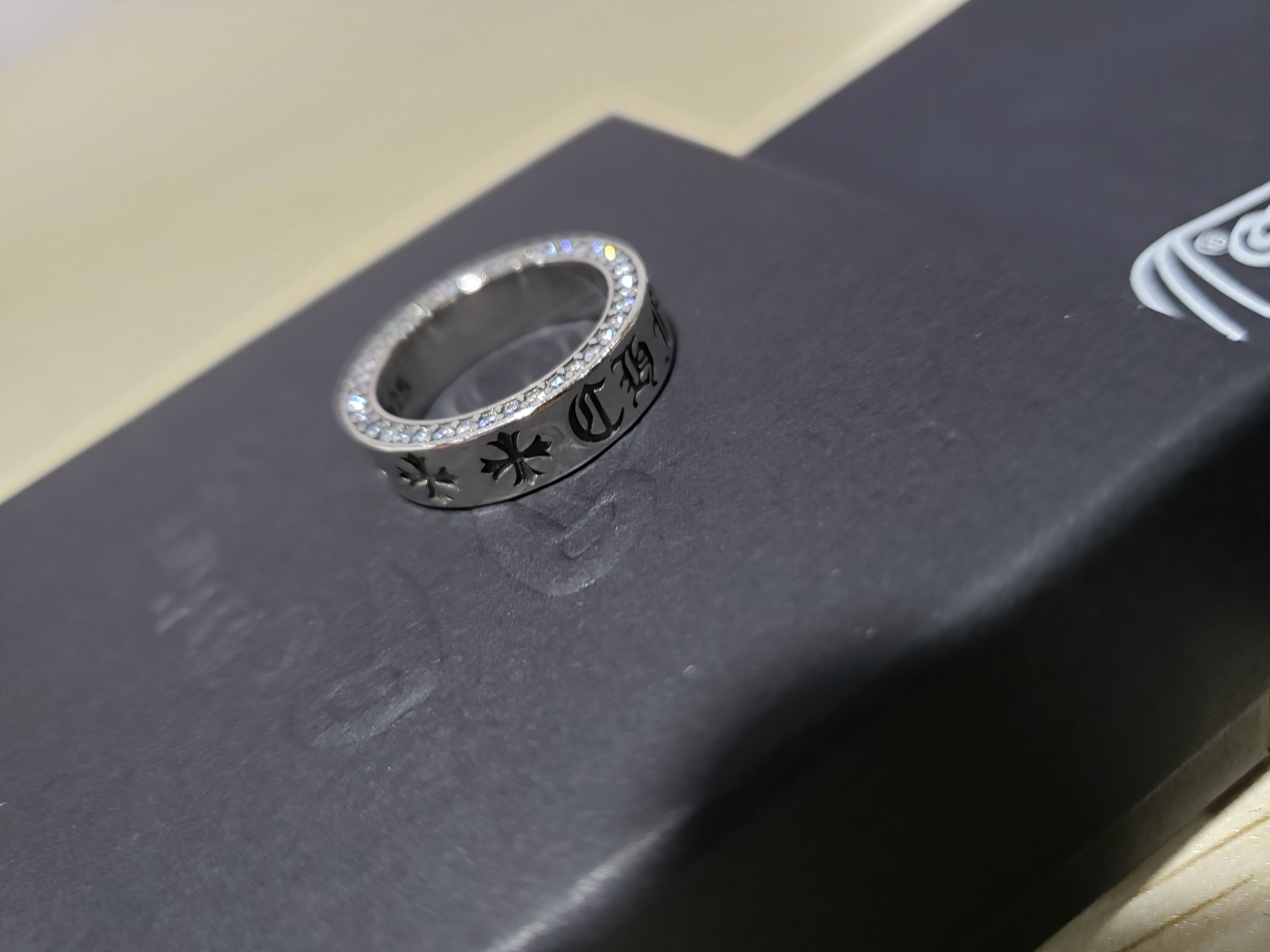 Bstsneaker-Chrome Hearts Diamond Eternity Ring 140