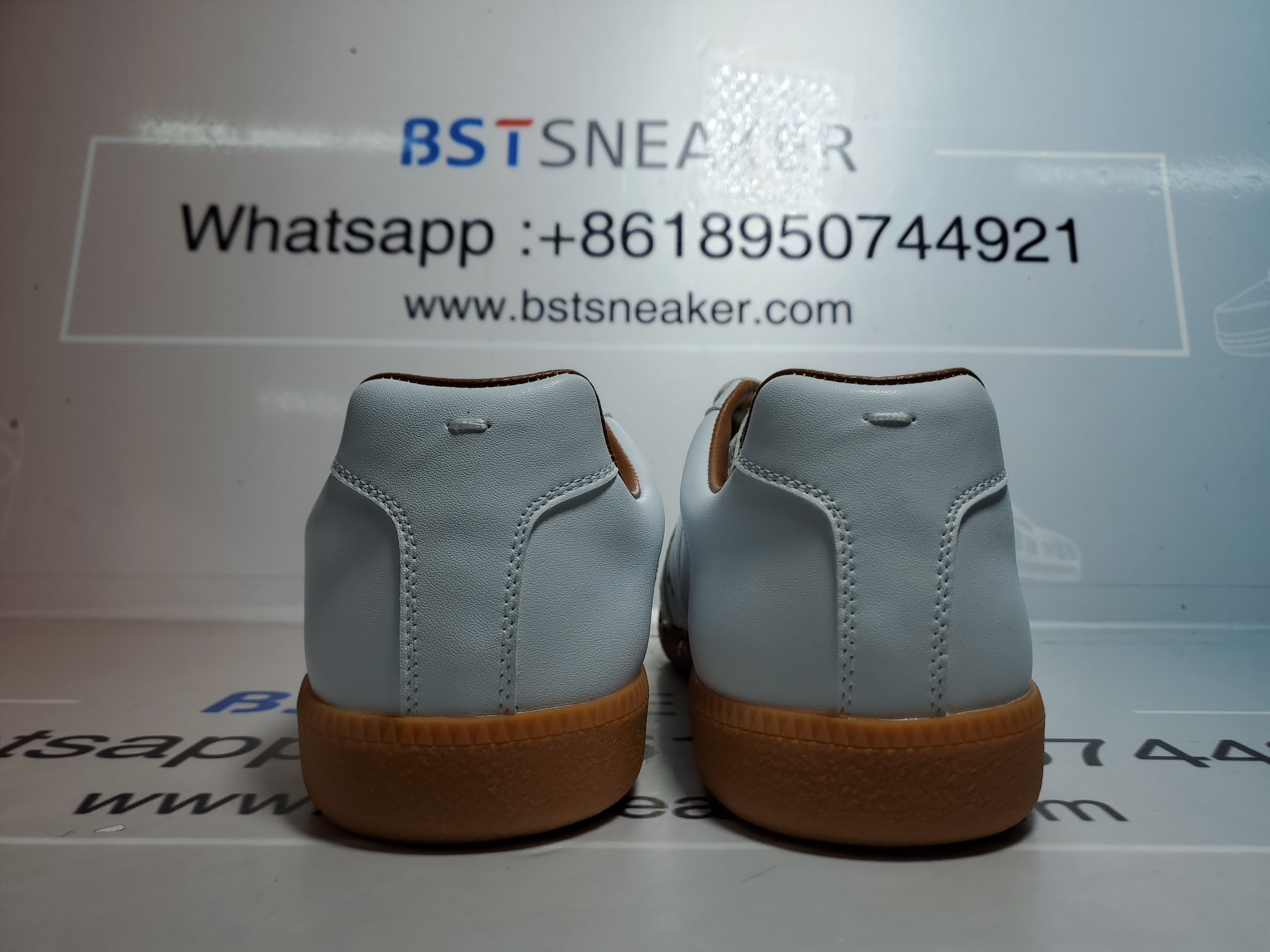 Bstsneaker-Maison Margiela White Paint Replica Sneakers 