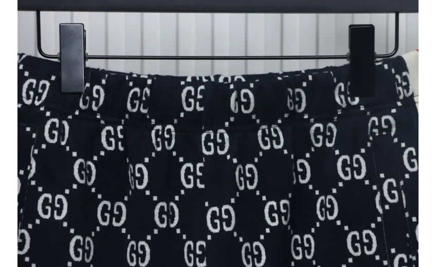 Bstsneaker- Gucci Blue Side Contrast Striped Shorts150