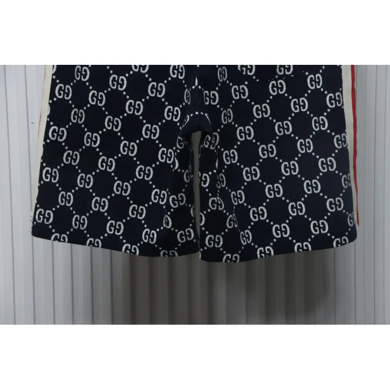 Bstsneaker- Gucci Blue Side Contrast Striped Shorts150