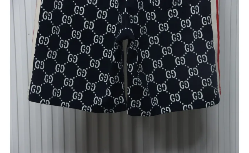 Bstsneaker- Gucci Blue Side Contrast Striped Shorts150