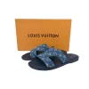Bstsneaker- Louis Vuitton Oasis Blue Cloth Slippers