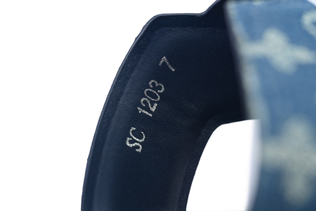 Bstsneaker- Louis Vuitton Oasis Blue Cloth Slippers