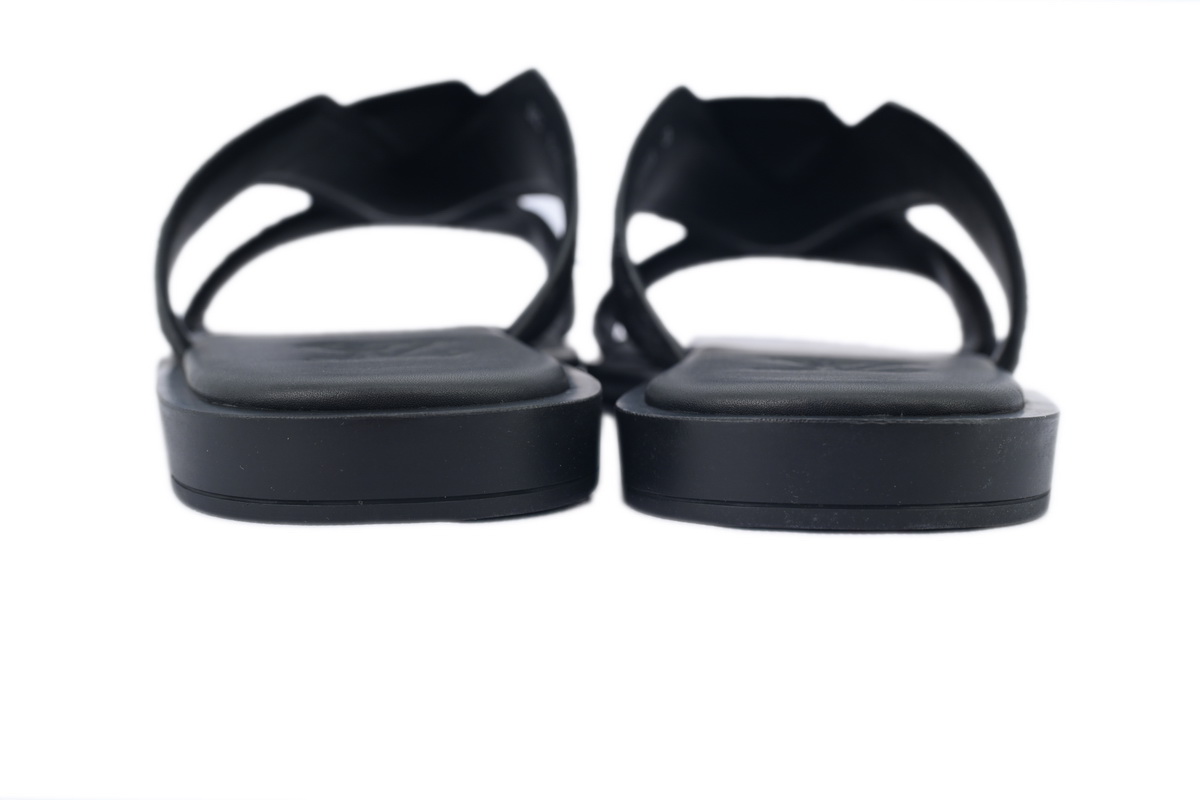 Bstsneaker- Louis Vuitton Oasis Black Cloth Slippers