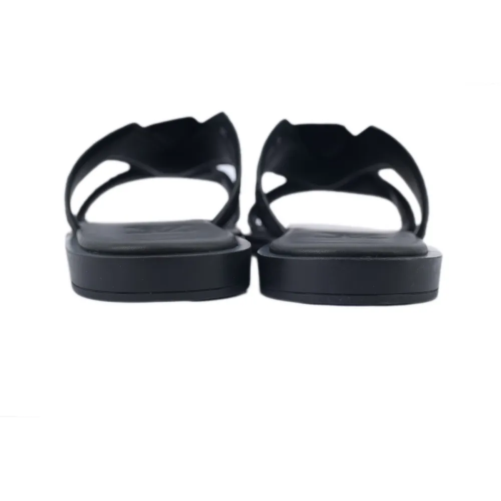 Bstsneaker- Louis Vuitton Oasis Black Cloth Slippers