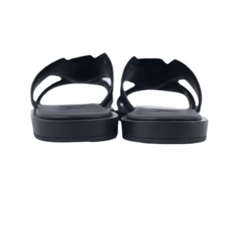 Bstsneaker- Louis Vuitton Oasis Black Cloth Slippers