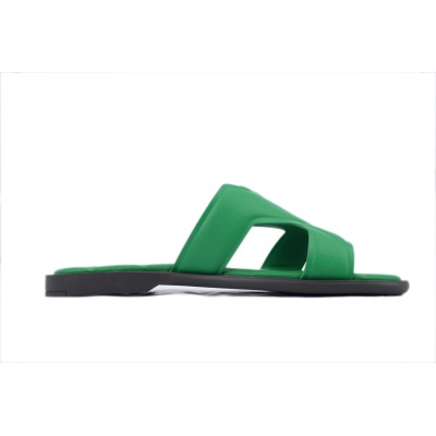 Bstsneaker- Louis Vuitton Oasis Green Glossy Surface Slippers 02