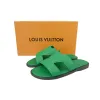 Bstsneaker- Louis Vuitton Oasis Green Glossy Surface Slippers