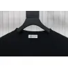Bstsneaker-Moncler Flocked Cotton T-shirt Black 120