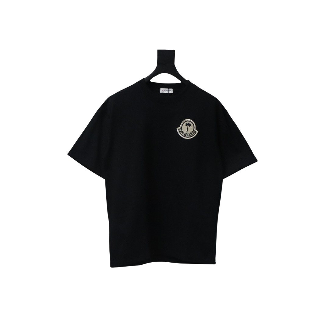 Bstsneaker- Moncler Palm Tree T-shirt Black 120