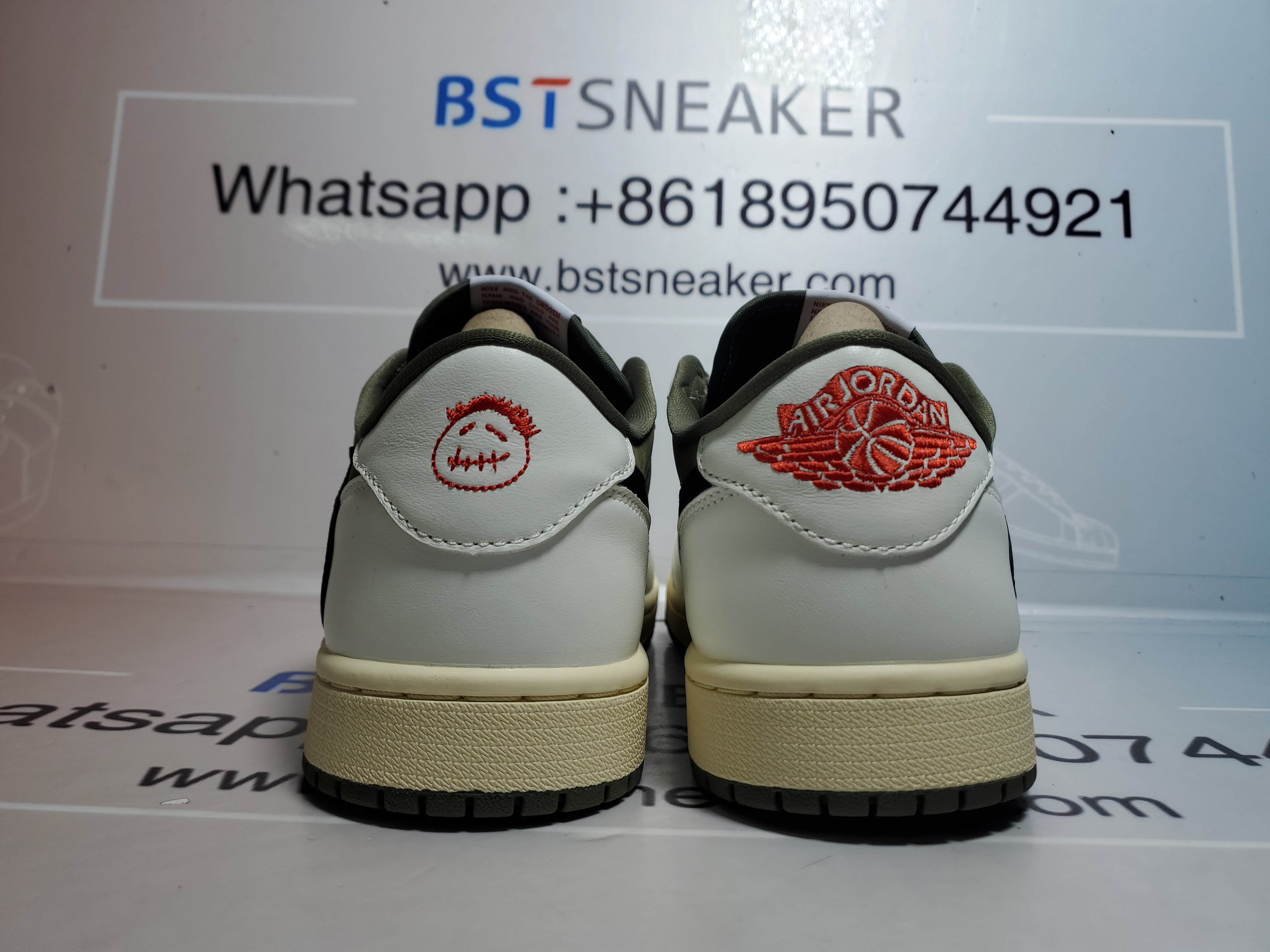 Bstsneaker-Air Jordan 1 Retro Low OG SP Travis Scott Medium Olive DM7866-200