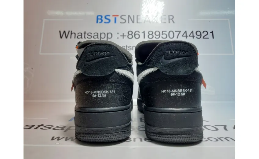 Bstsneaker- Air Force 1 Low Off-White Black White AO4606-001 