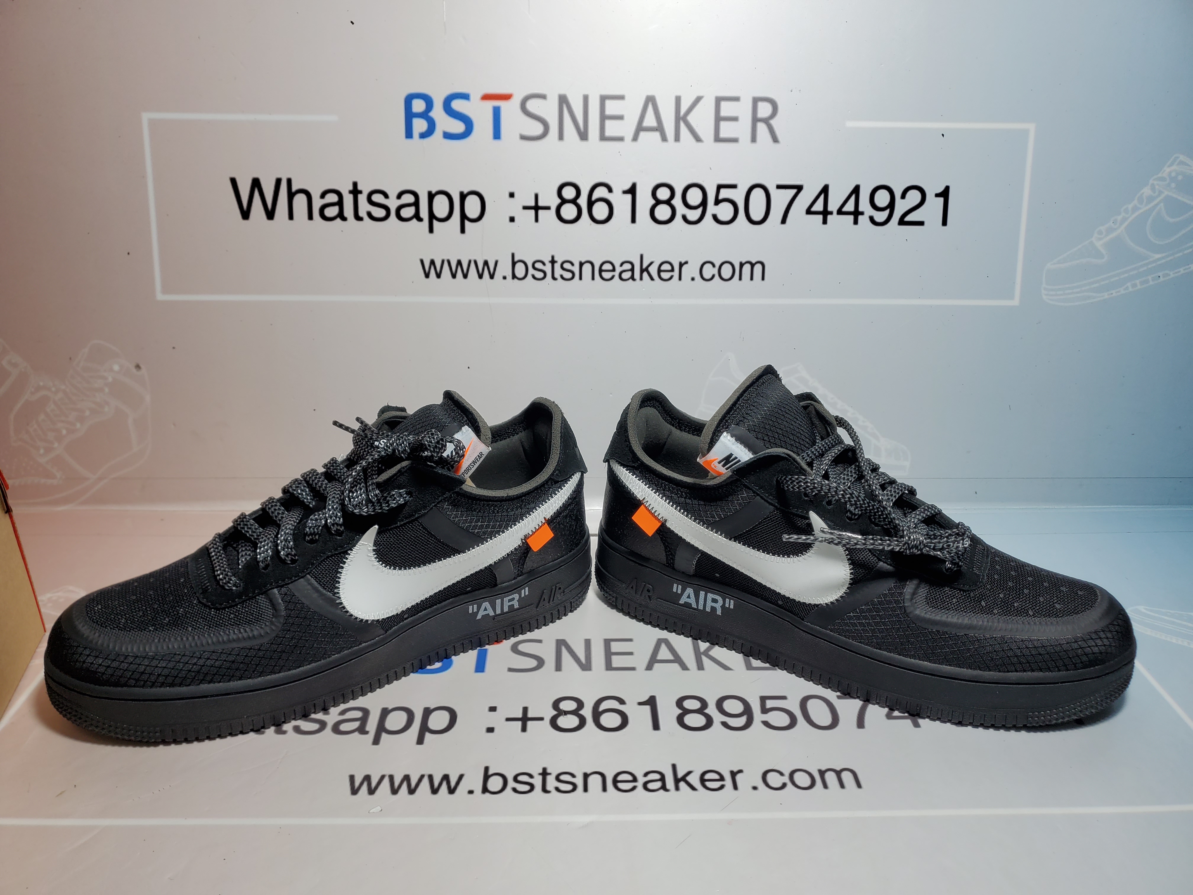 Bstsneaker- Air Force 1 Low Off-White Black White AO4606-001 