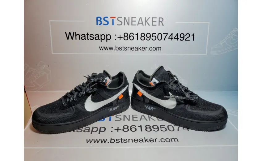 Bstsneaker- Air Force 1 Low Off-White Black White AO4606-001 