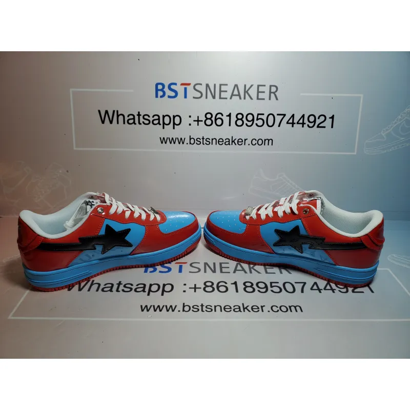 Bstsneaker-A Bathing Ape Bape Sta Marvel Comics Spider-Man Red 1I73-191-916