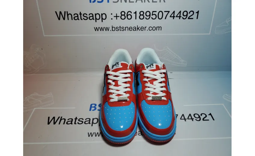 Bstsneaker-A Bathing Ape Bape Sta Marvel Comics Spider-Man Red 1I73-191-916