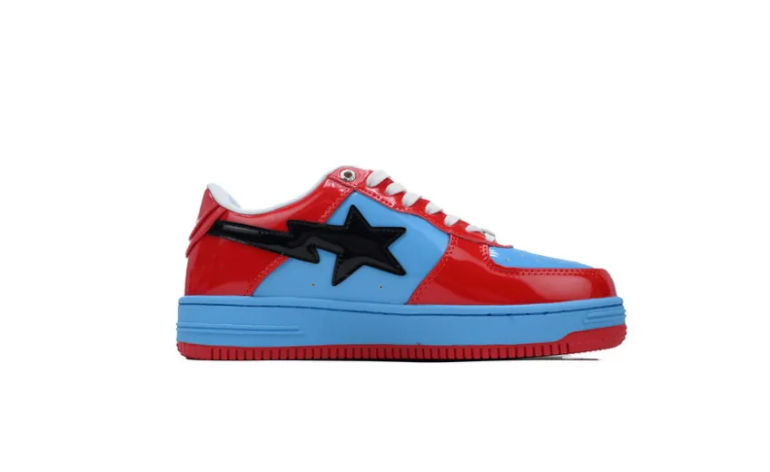 Bstsneaker-A Bathing Ape Bape Sta Marvel Comics Spider-Man Red 1I73-191-916