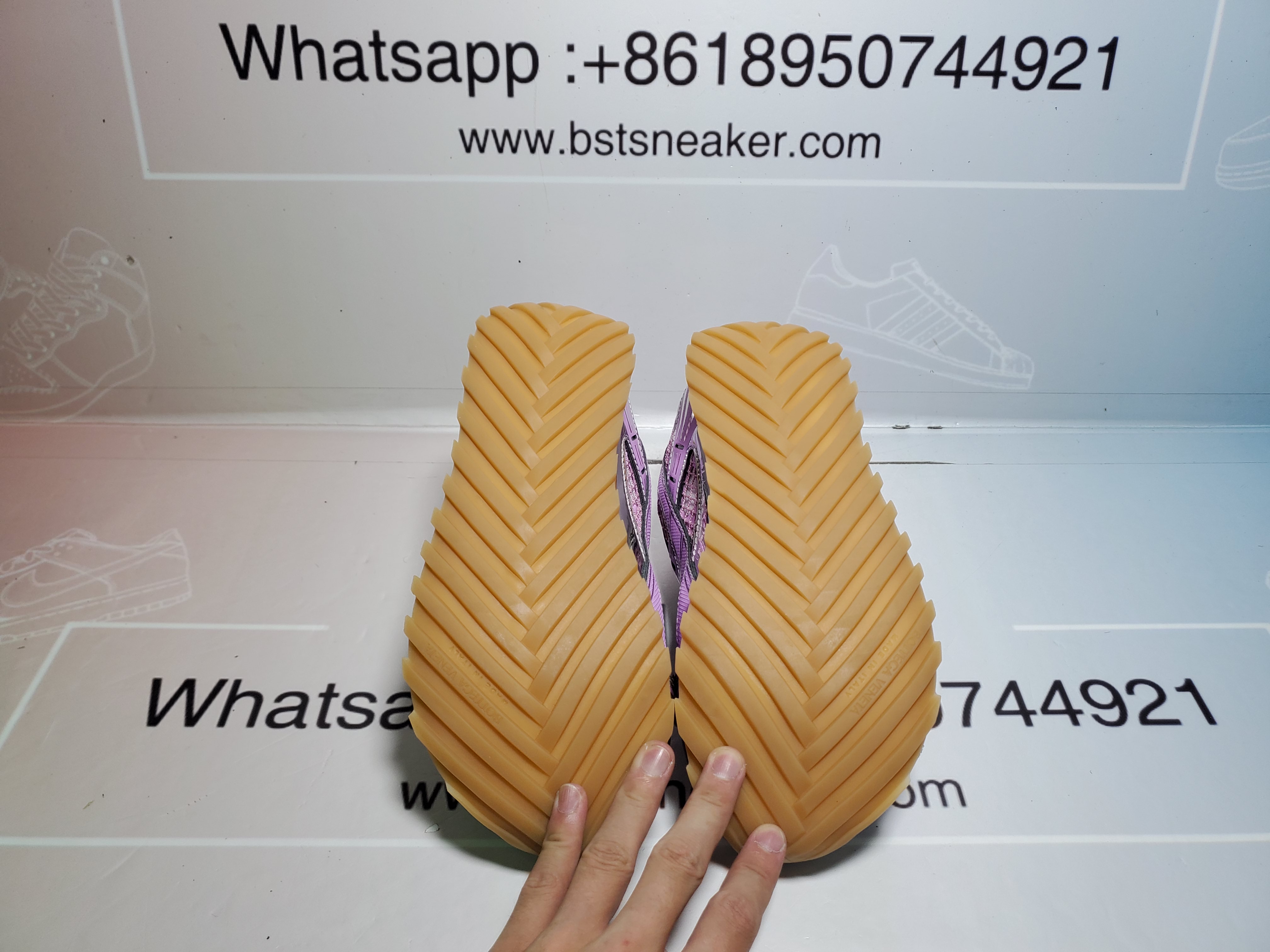 Bstsneaker-Bottega Veneta Orbit Pink