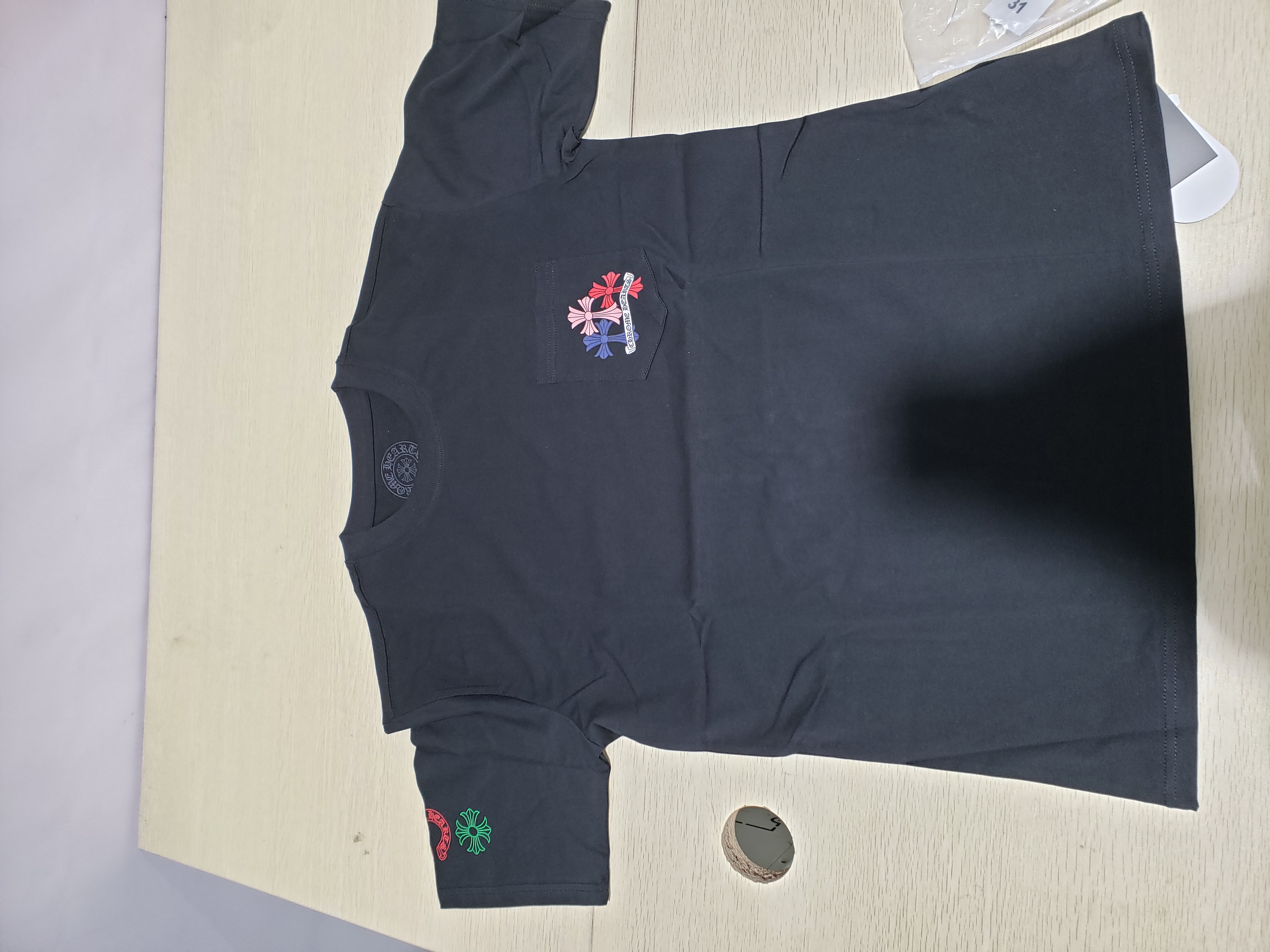 Bstsneaker-Chrome Hearts Multi Color Cross Cemetery T-shirt 140