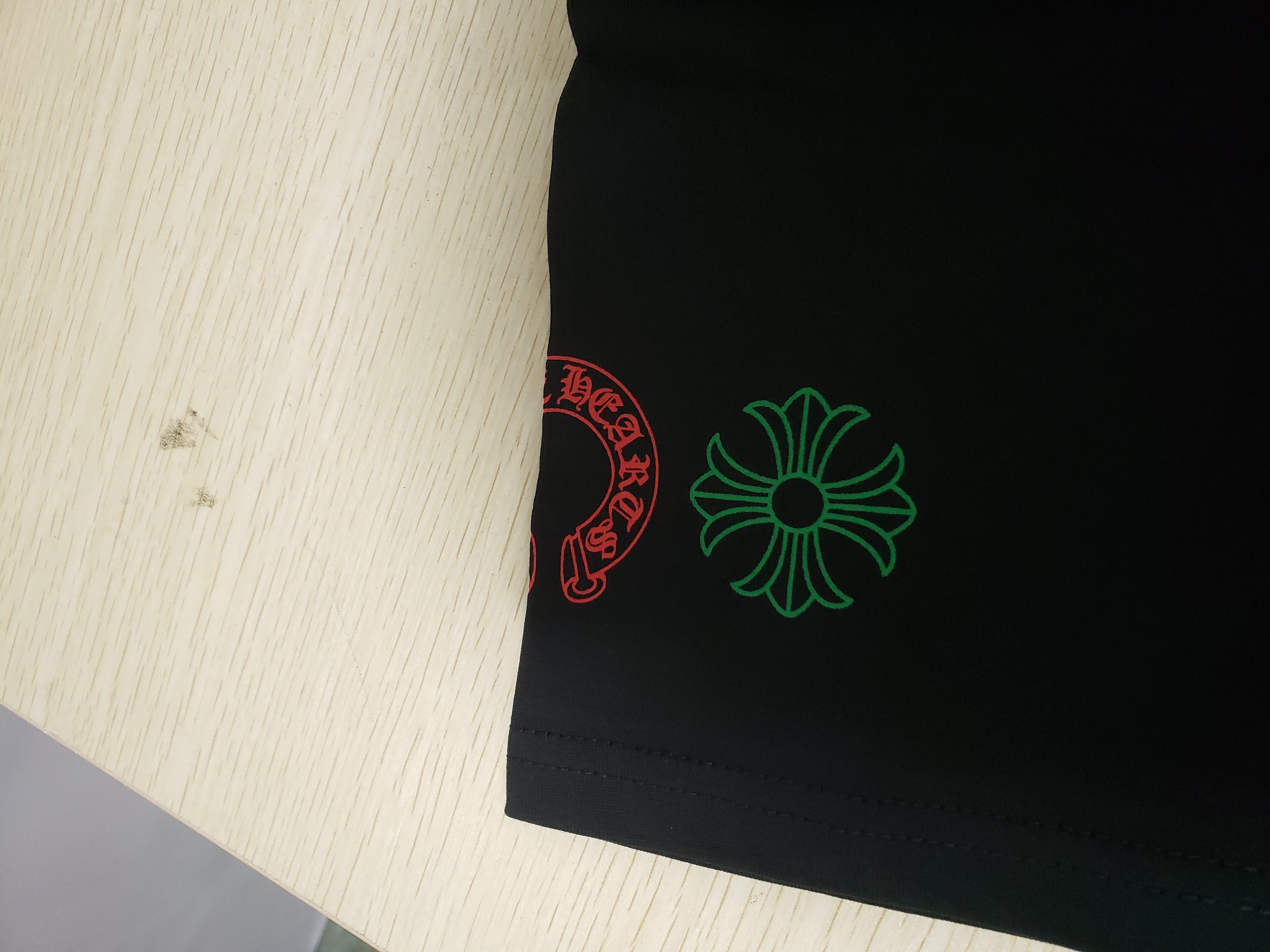 Bstsneaker-Chrome Hearts Multi Color Cross Cemetery T-shirt 140