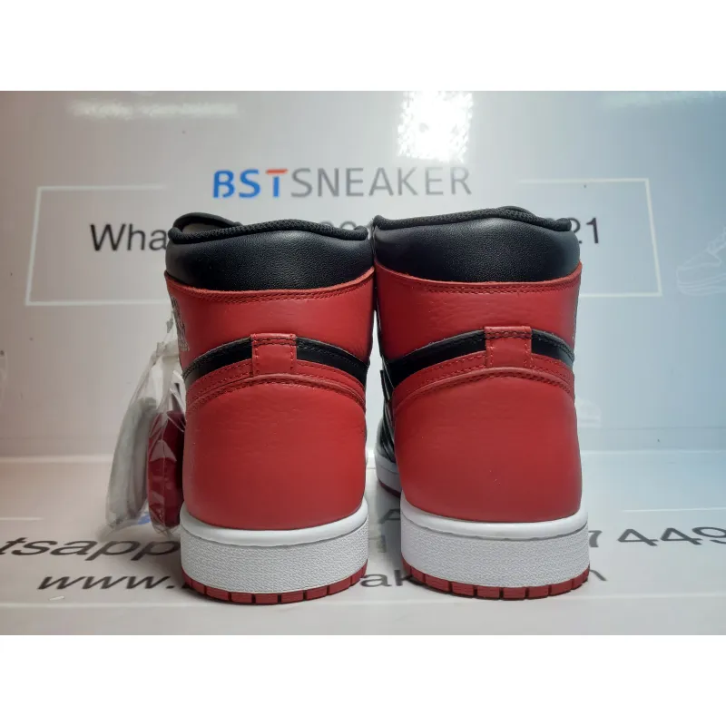 Bstsneaker-Jordan 1 Retro High Bred Banned (2016) 555088-001 