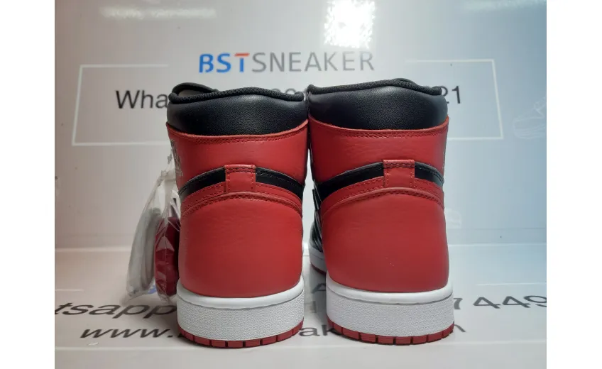 Bstsneaker-Jordan 1 Retro High Bred Banned (2016) 555088-001 