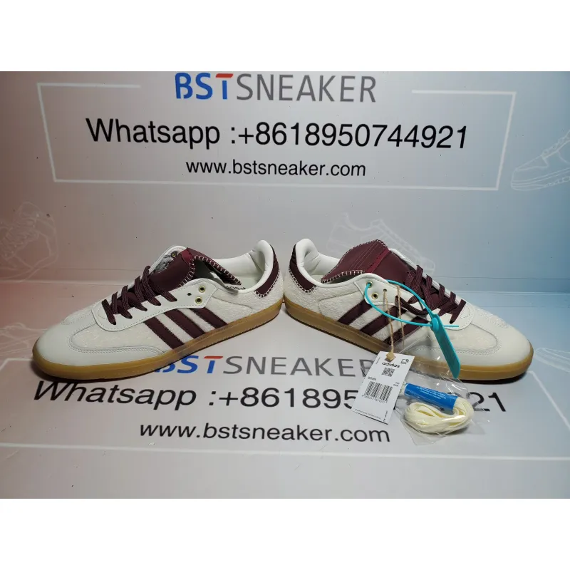 Bstsneaker-Samba Pony Tonal Wales Bonner Cream White IE0586