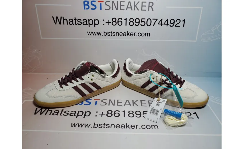 Bstsneaker-Samba Pony Tonal Wales Bonner Cream White IE0586