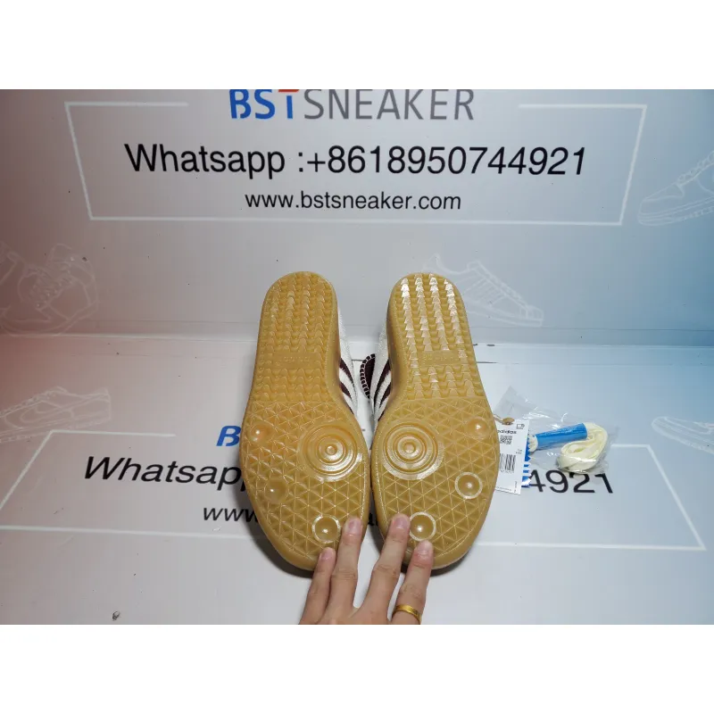Bstsneaker-Samba Pony Tonal Wales Bonner Cream White IE0586
