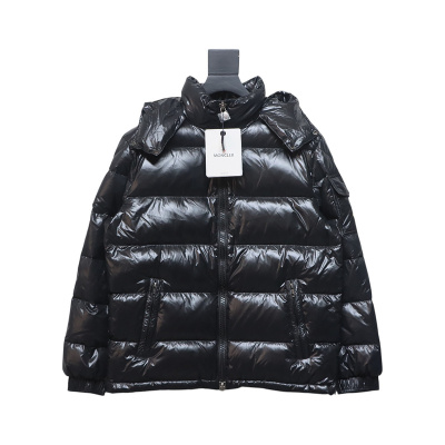 Bstsneaker-Moncler Black Down Jacket 01