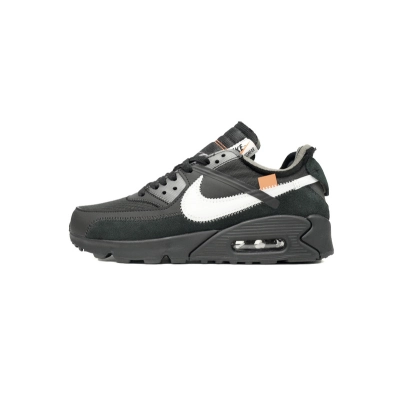 Bstsneaker- Air Max 90 OFF-WHITE Black AA7293-001  01