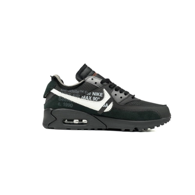 Bstsneaker- Air Max 90 OFF-WHITE Black AA7293-001  02