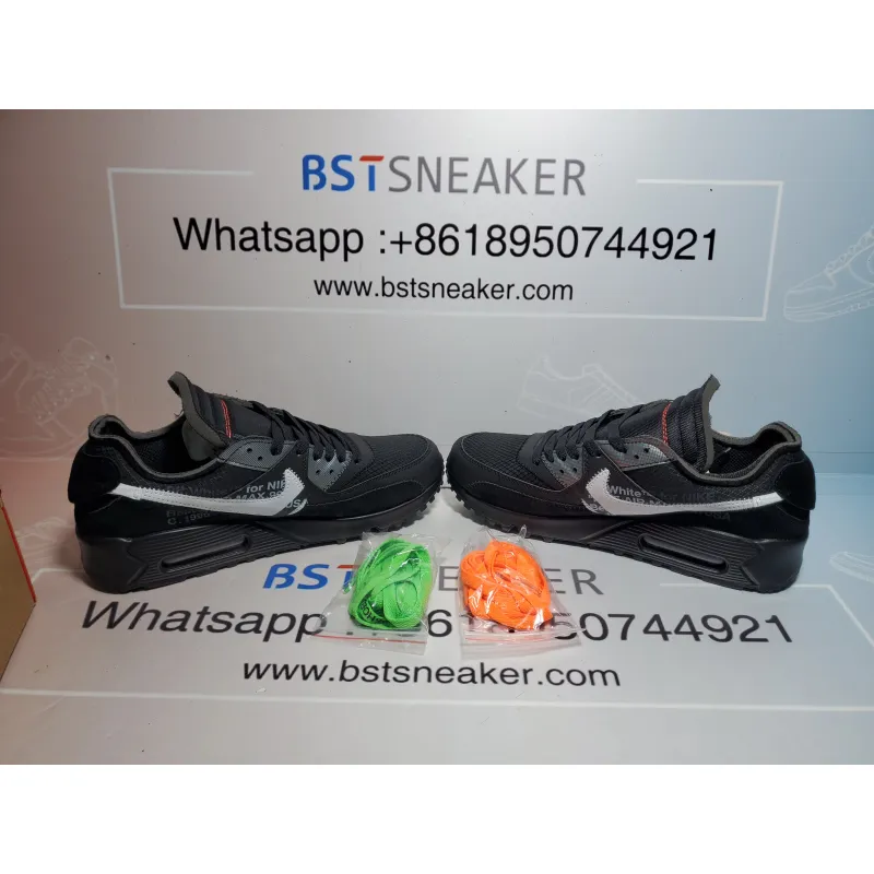 Bstsneaker- Air Max 90 OFF-WHITE Black AA7293-001 