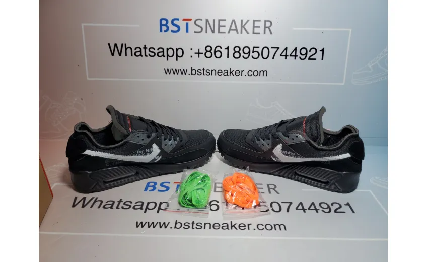 Bstsneaker- Air Max 90 OFF-WHITE Black AA7293-001 