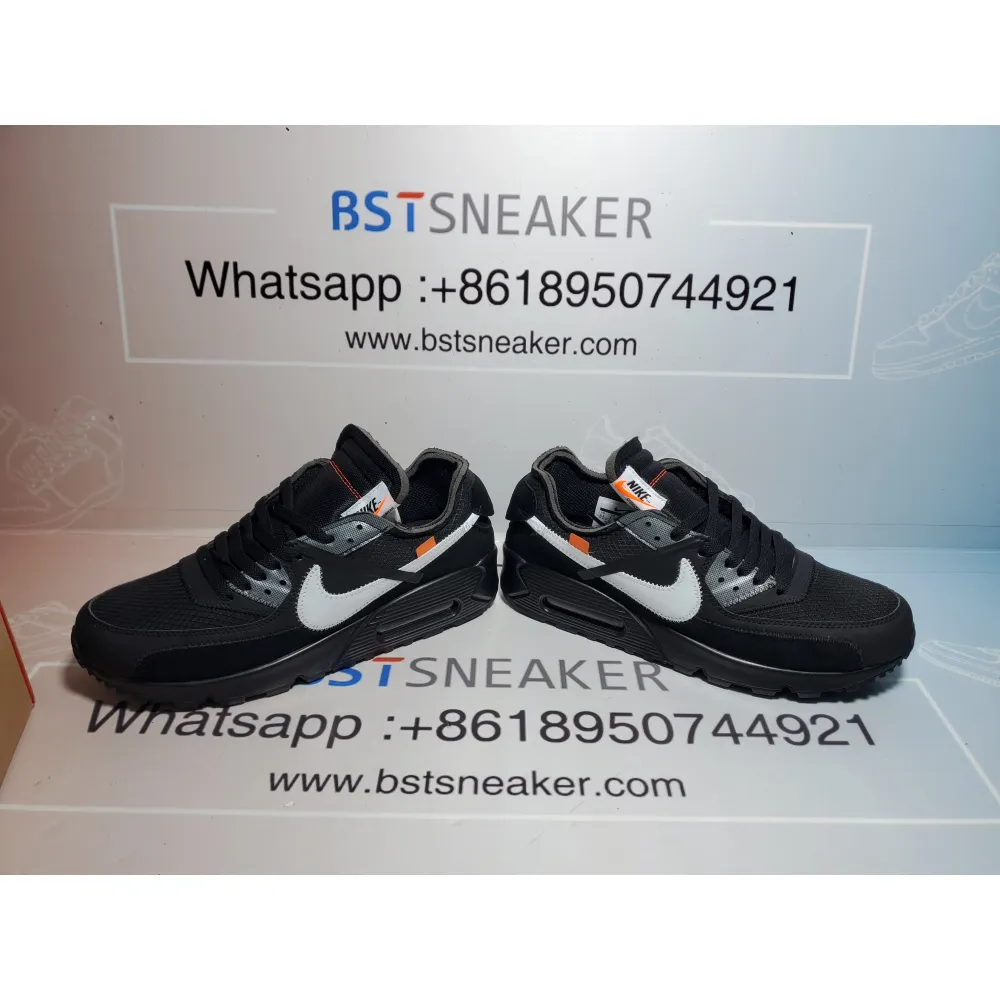 Bstsneaker- Air Max 90 OFF-WHITE Black AA7293-001 