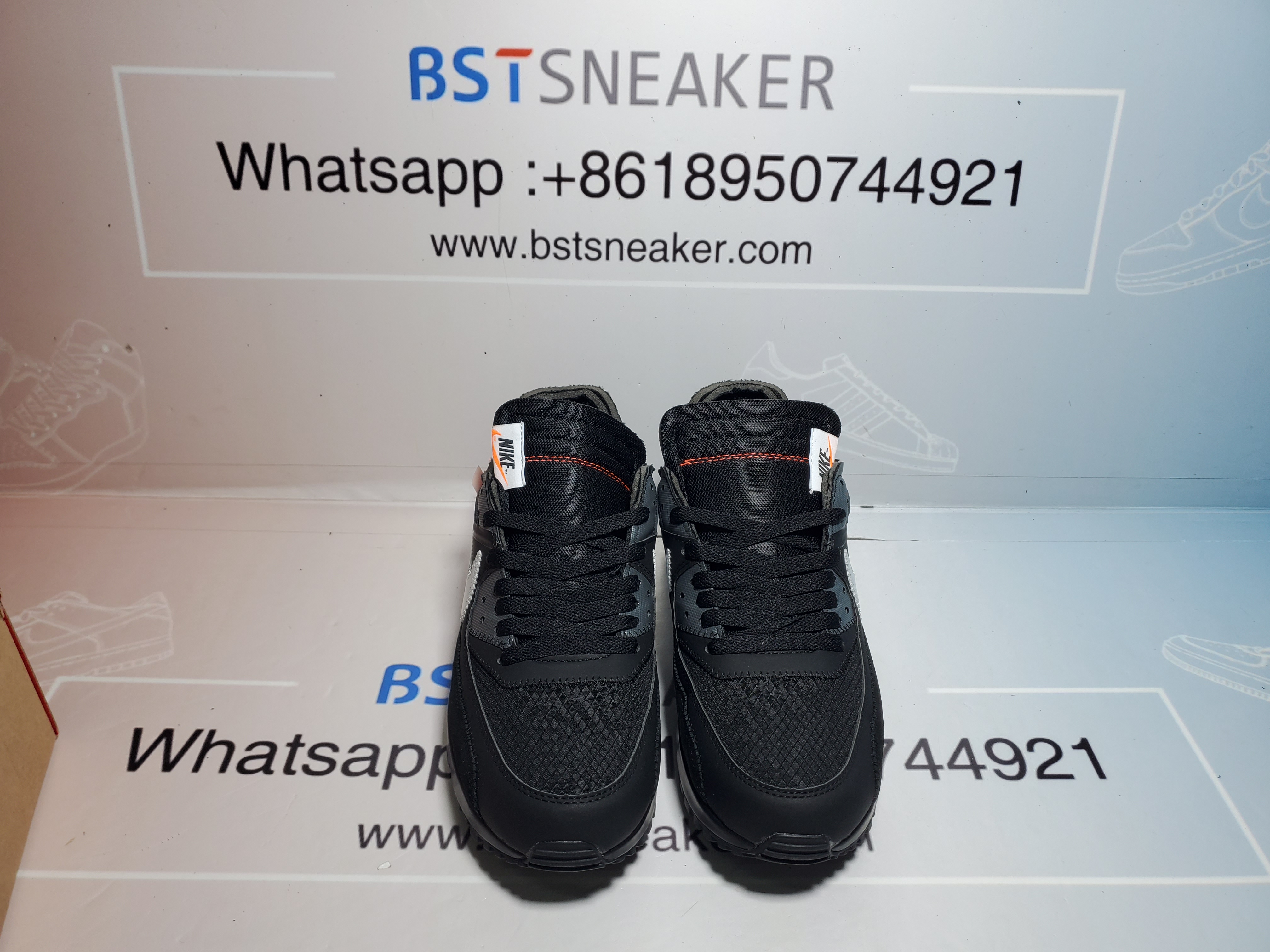 Bstsneaker- Air Max 90 OFF-WHITE Black AA7293-001 
