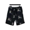 Bstsneaker- Burberry Check Horse Print Shorts 200