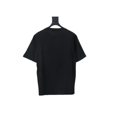 Bstsneaker- Burberry Cross Stitch EKD​ Cotton T-shirt Black120 02