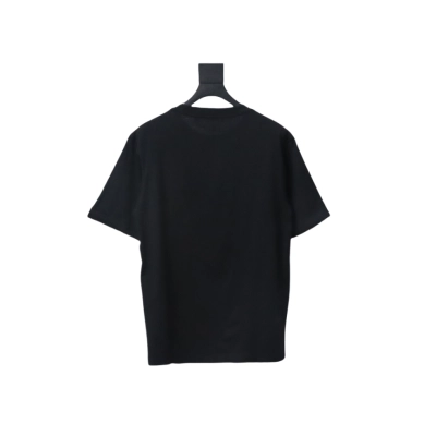 Bstsneaker- Burberry Cross Stitch EKD​ Cotton T-shirt Black120 02
