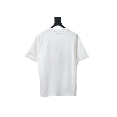 Bstsneaker- Burberry Cross Stitch EKD​ Cotton T-shirt Black White120 02