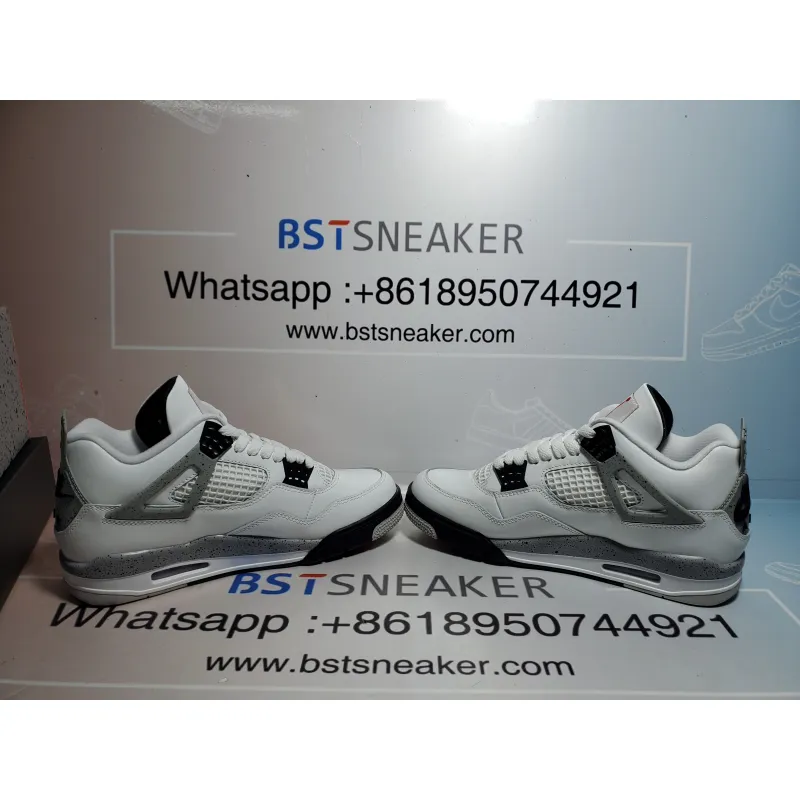 Bstsneaker-Air Jordan 4 Retro OG 'White Cement'  FV5029-100 