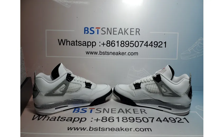 Bstsneaker-Air Jordan 4 Retro OG 'White Cement'  FV5029-100 