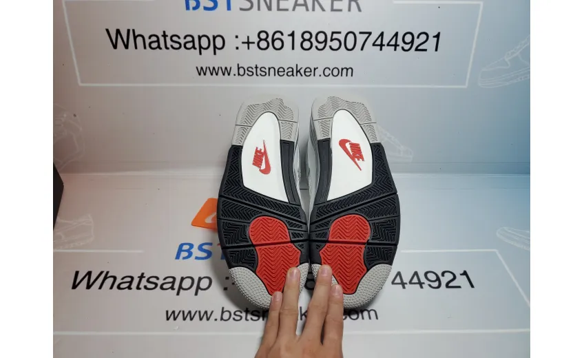 Bstsneaker-Air Jordan 4 Retro OG 'White Cement'  FV5029-100 