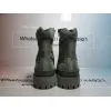 Bstsneaker-Balenciaga Strike 2MM Lace-up Boots in Military Green