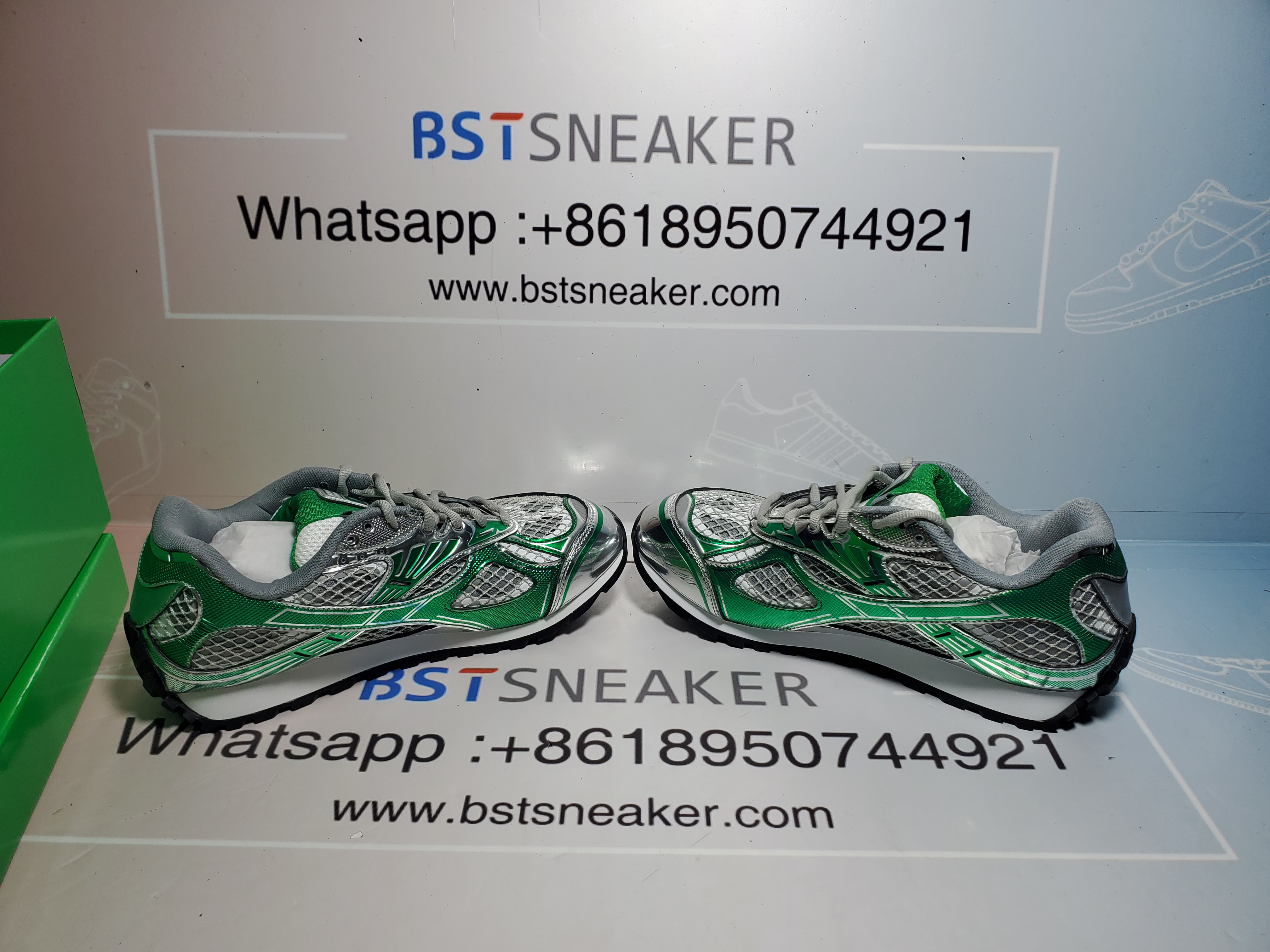 Bstsneaker-Bottega Veneta Orbit Green