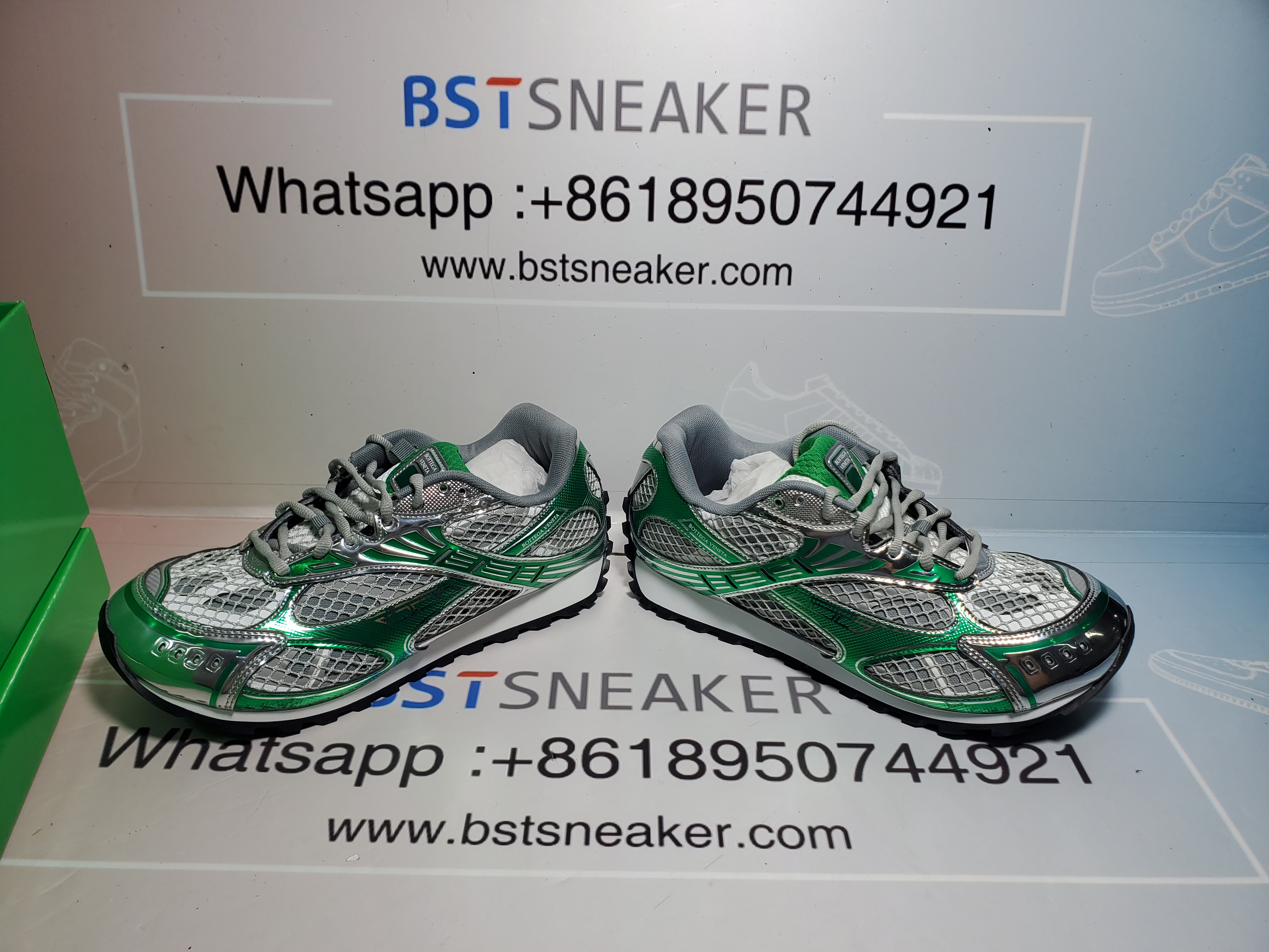 Bstsneaker-Bottega Veneta Orbit Green