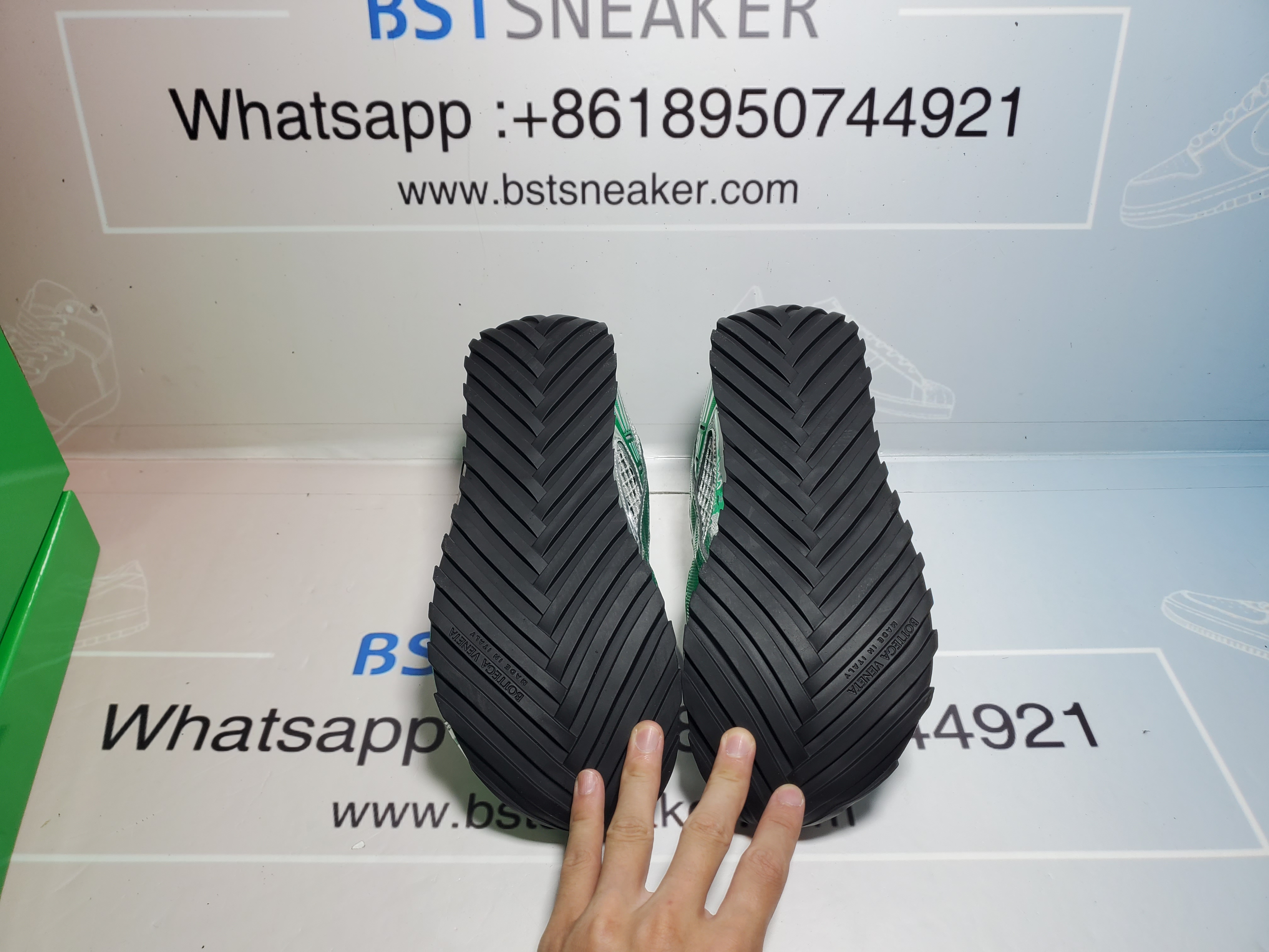 Bstsneaker-Bottega Veneta Orbit Green