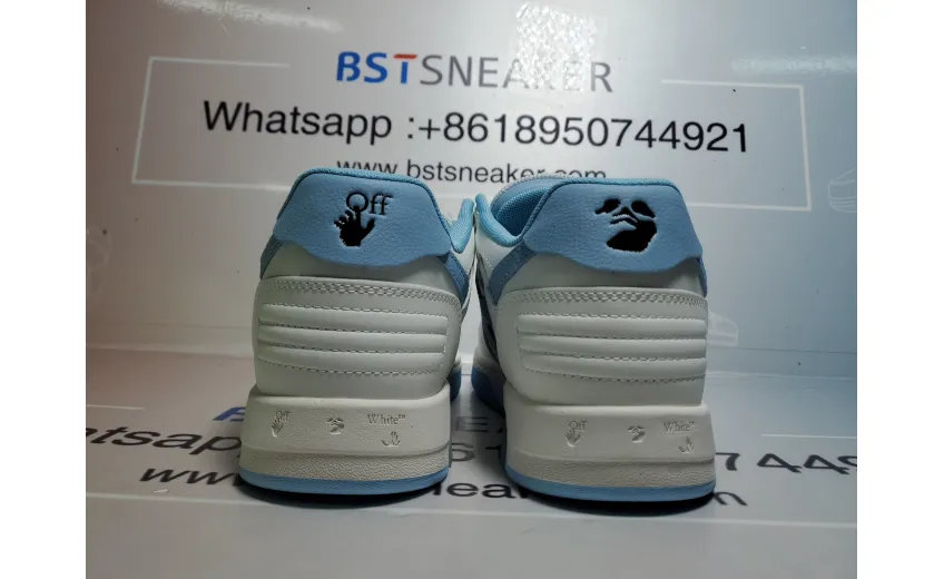 Bstsneaker-OFF WHITE Out Of Office Sky Blue And White OMIA189 C99LEA00 10145