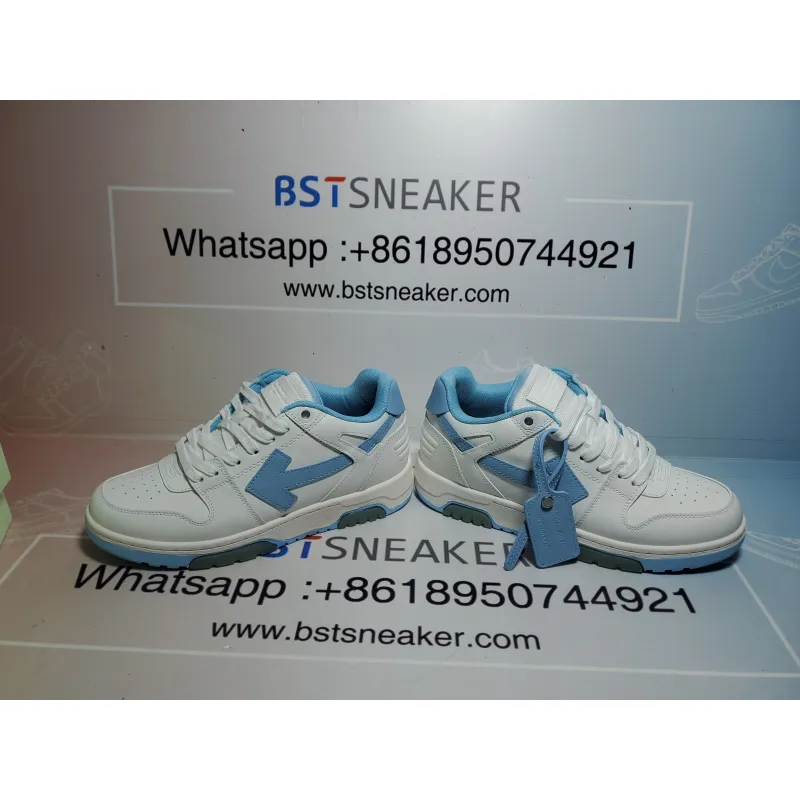 Bstsneaker-OFF WHITE Out Of Office Sky Blue And White OMIA189 C99LEA00 10145