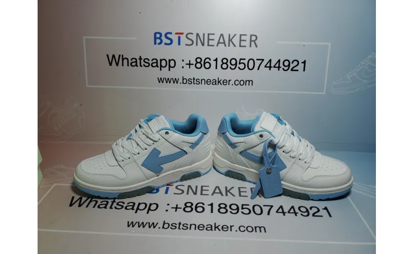 Bstsneaker-OFF WHITE Out Of Office Sky Blue And White OMIA189 C99LEA00 10145